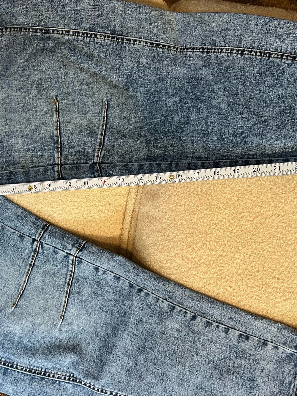 ADGN Acid Wash High Rise Tapered Jeans L NWOT